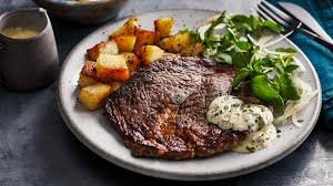 Rib-eye steak 